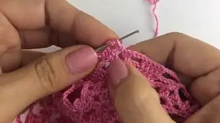 Crochet doily ♥ Slingshot for beginners ♥ Crochet for LEFTHANDED