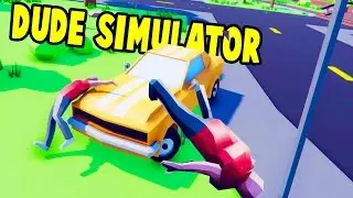 THE POOR MAN'S GTA V! Chased by the Police! Garbage Day + GTA 5? - Dude Simulator Gameplay