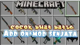 add on gun untuk minecraft pe