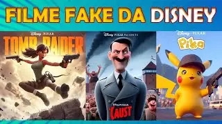 Como criar um poster de filme FAKE da Disney PIXAR