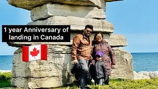 Immigrant in Canada 🇨🇦 | 1 year anniversary | glimpse of our last 1 year in Toronto