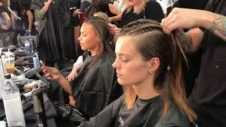 NYFW Spring/Summer 2019 Sebastian Professional at Christian Siriano