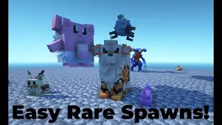 More Rare Pokémon Spawn Methods in Cobblemon!