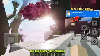 Finally Minecraft RTX Shader Released | Best Shader For Mcpe 1.20 Render Dragon - 100% Working