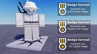 There Is a Badge for EVERYTHING in This Roblox Game