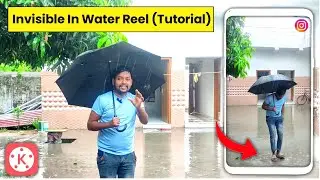Instgram Viral Water Invisible Reel Tutorial | Instgram Reel Editing | Kinemaster Insta Editing🔥