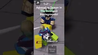 Adrenaline Demon in The Strongest Battlegrounds!