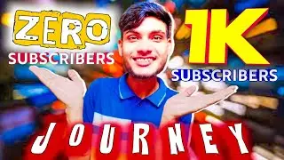 0 to 1K Subscribers का सफर ⏳ || Motivatinal Video 💯 @GurpreetArniwala