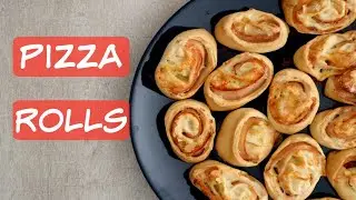 Pizza Rolls Poulet et Fromage - Recette Apéro !