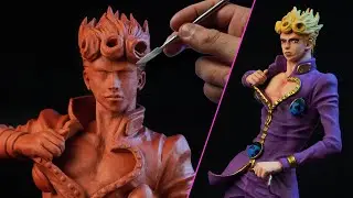 Sculpting GIORNO GIOVANNA | JoJo's Bizarre Adventure [ Golden Wind ]