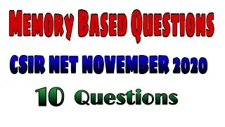 CSIR NET MATHEMATICS 26 NOV 2020 SOLUTION || CSIR NET NOV 2020 COMPLETE SOLUTION ||