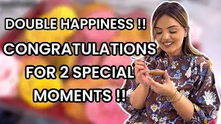 DOUBLE HAPPINESS | CONGRATS FOR 2 SPECIAL MOMENTS ALLHUMDULILLAH 💯🫶🏻❤️
