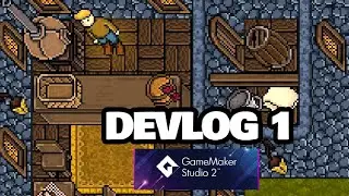 criando meu jogo no gamemaker- devlog 1 #gamedev #tibiacast