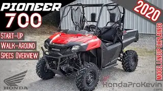 2020 Honda Pioneer 700 Review of Specs / Walk-Around | Base Model SxS / UTV: SXS700M2