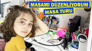 Çalışma masamı düzenliyorum | Okuldan Dönüş Akşam Rutinim Okula Dönüş Back To School Fenomen Tv VLOG