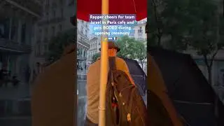 Jewish rapper gets BOOED in Paris at Olympia’s cheering for Israel #koshadillz #paris2024 #israel