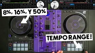 COMO CAMBIAR EL TEMPO RANGE (RANGO DE PITCH) EN SERATO DJ.