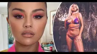 selena gomez praised for showing her 'natural body' in bikini pics