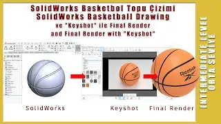 Solidworks Video Tutorial / Solidworks video lessons Basketball Drawing