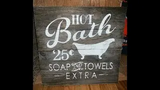 DIY Wooden Sign