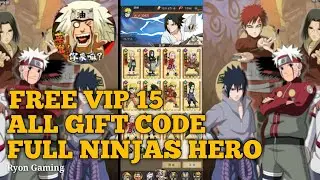 Naruto: Come On Heroes Private Server VIP 15, all Giftcode , Full Hero Ninja