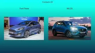 2017 Ford Fiesta vs 2019 MG ZS - Technical Data Comparison