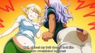 elfuda vs kuroeda \ Elf-san wa Yaserarenai
