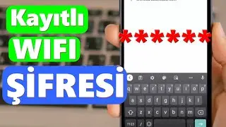 Telefonda kayıtlı wifi şifresini öğrenme | Programsız