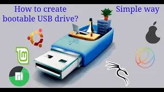 How to create bootable USB drive? | Qanday qilib sistemani USB ga yoziladi?(ona tilimizda)