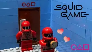 Лего анимация Игра в кальмара | Lego Squid Game [Squid Game Dalgona Pink Soldiers]