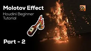 Molotov Effect - Houdini Beginner Tutorial | Part 2 | +Project File