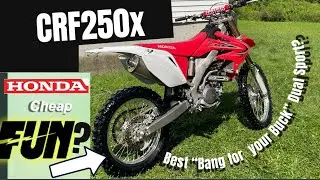 Best Bang for your Buck Enduro Bike? Honda CRF250X On/Off Road Ride - Beautiful New England Spring