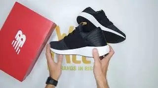 New Balance Cruz v2 D Knit - Black White - Unboxing | Walktall