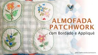 COMO PREGAR ZÍPER INVISÍVEL em almofada de Patchwork + como montar uma almofada na medida certa