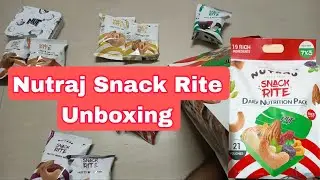 Nutraj Snack Rite Unboxing - Delicious Indian Snacks Revealed!