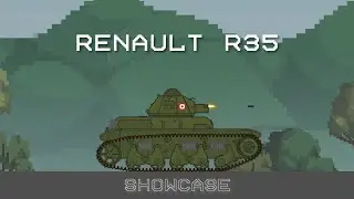 Renault R35 Light Tank Showcase – WWII France | Melon Sandbox/Melon Playground