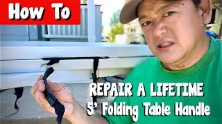 Fixing Broken Lifetime Table Handles: Easy DIY Repair