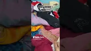 WHAT SHOULD I MAKE WITH ALL THIS FABRIC? #shorts #shortsvideo #fabric