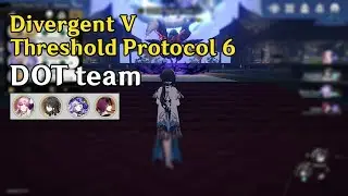 Divergent Universe V (Threshold Protocol 6) - Kafka Black Swan/R.Mei (e2) boss fight | HSR
