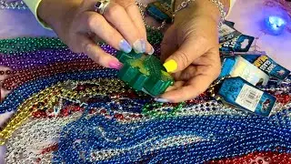 Bead Necklaces! Card tags! Request! (No talking) Rummaging sounds. So cool~ASMR