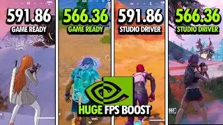 I Tested NVIDIA Game Ready Driver & Studio Driver - Best NVIDIA Driver for Gaming