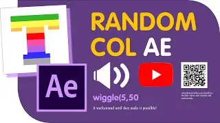 AE Random colours in after effects  Random Colored Text