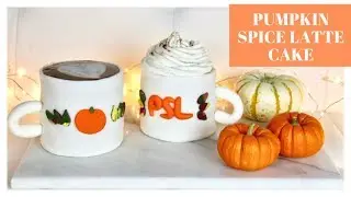DIY Pumpkin Spice Latte Cake!