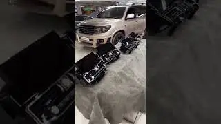 Замена штатному монитору в стиле как на Toyota LC300.