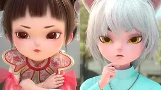 CC sub | EP5 Fish vs Cat Duel | Xiao Li and Hupo 小鲤与琥珀 5鱼猫相争 