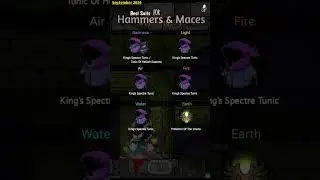 Best Suits For "Hammers & Maces" | September 2024 | Magic Rampage