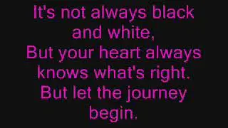BLACK AND WHITE THEME SONG LYRICS