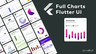 Flutter Full Charts - vertical bar chart - Flutter UI  Tutorial.
