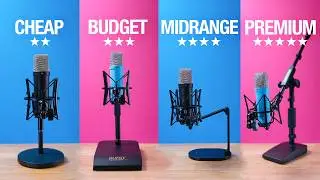 Cheap vs. Expensive Desktop Mic Stands - Is There a Big Difference?