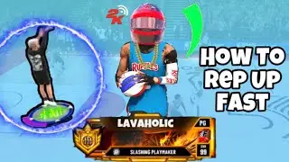 THE BEST WAY TO REP UP FASTER NBA2K21!!! (GO UP 50% REP)